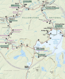 YNP Map of the Lower Loop