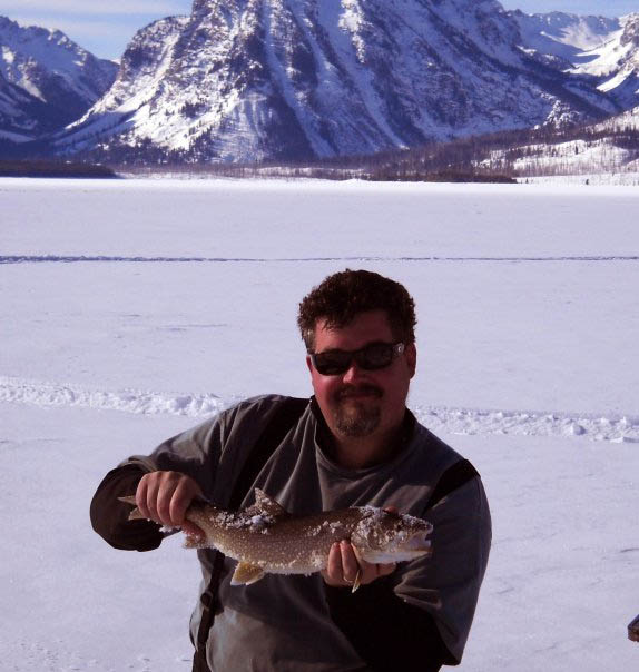 A Day at Jackson Lake - Winter Fishing in Jackson Hole